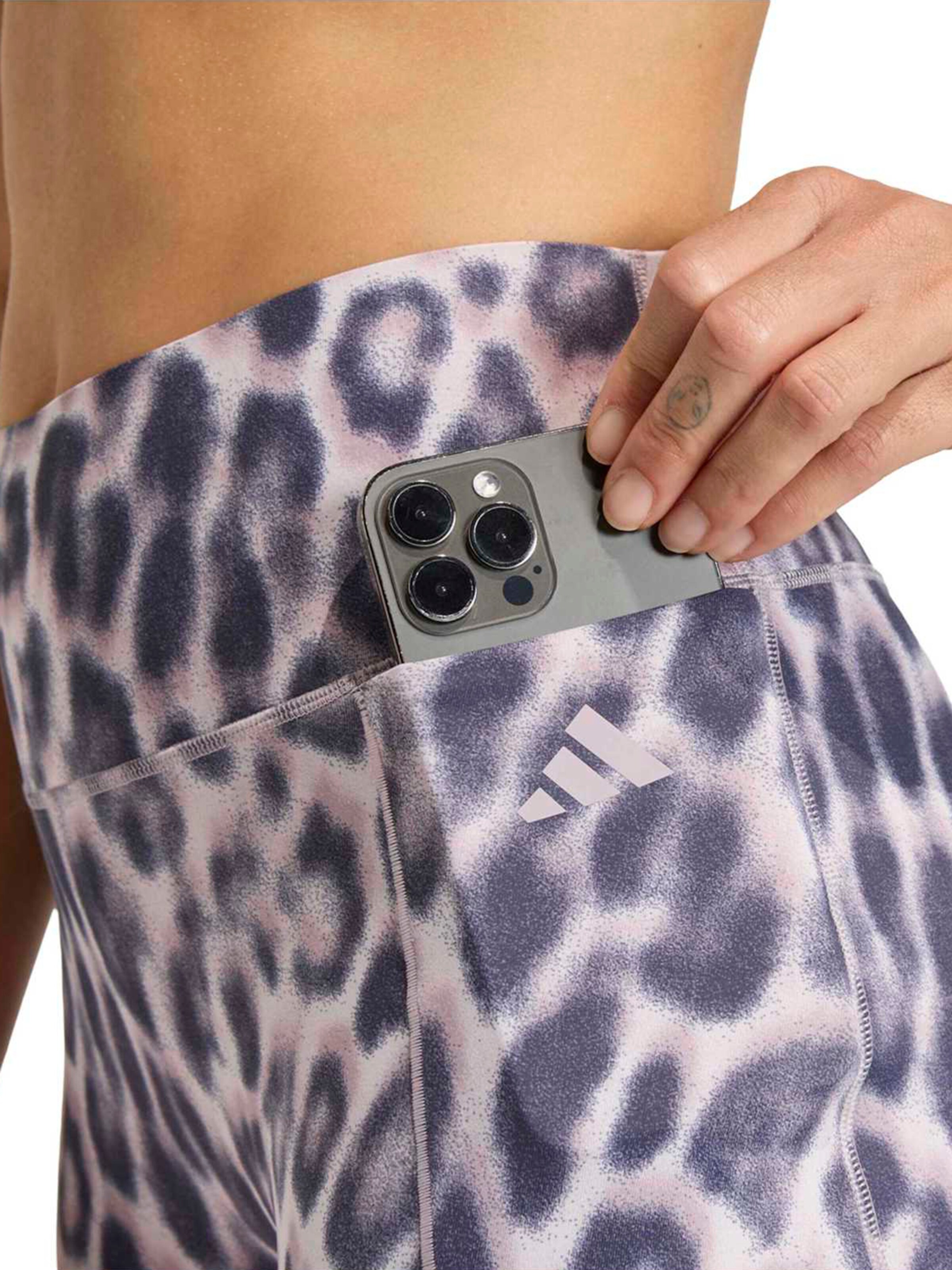 ADIDAS PERFORMANCE Skinny Workout Pants 'OPT' in Blue