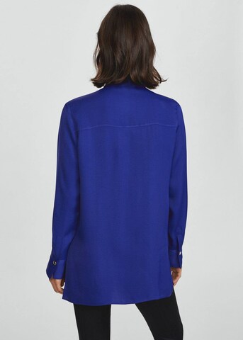 MANGO Bluse 'Dalia' i blå
