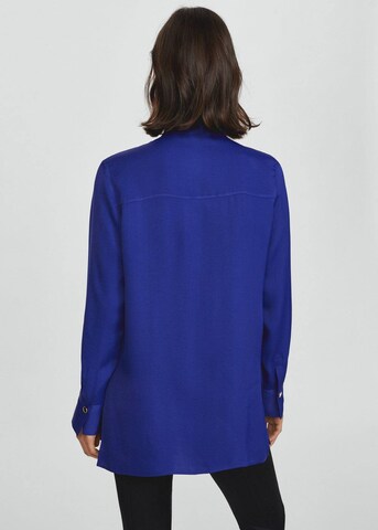 MANGO Bluse 'Dalia' in Blau