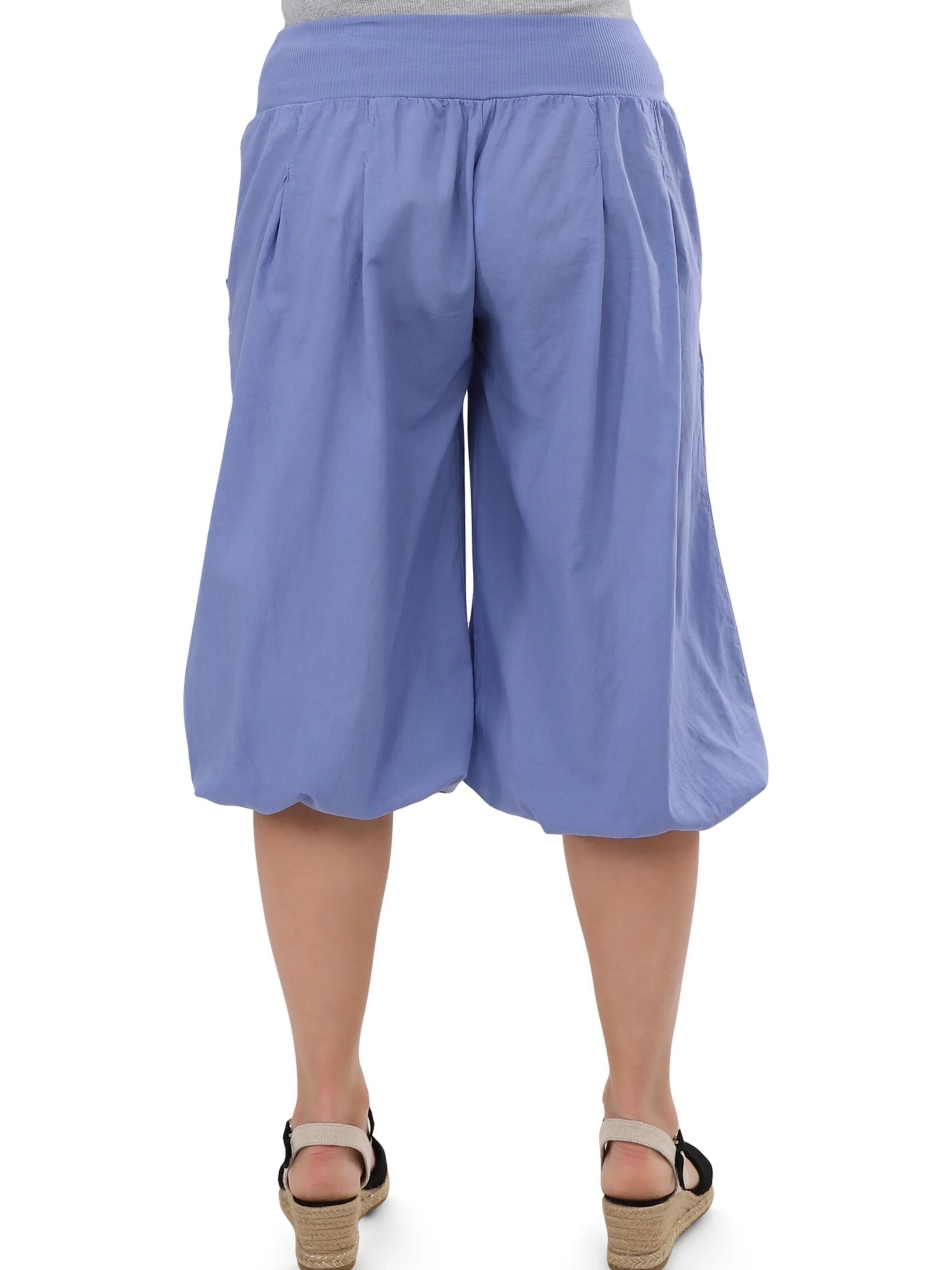 malito more than fashion Loose fit Harem Pants in Blue
