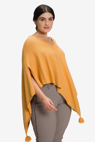 Ulla Popken Cape in Yellow: front