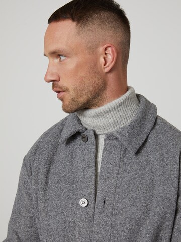 DAN FOX APPAREL Between-Season Jacket 'Lean' in Grey