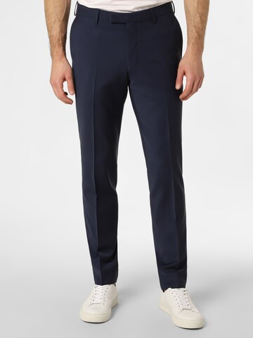 Finshley & Harding London Slim fit Pants 'FHL Hoxdon' in Blue: front