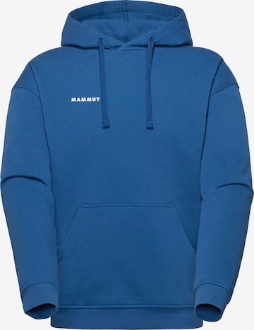 MAMMUT Athletic Sweater in Blue: front