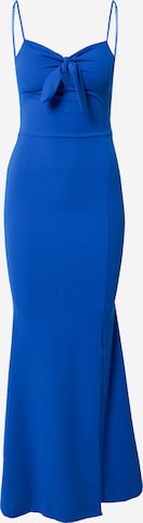 WAL G. Evening Dress in Blue: front