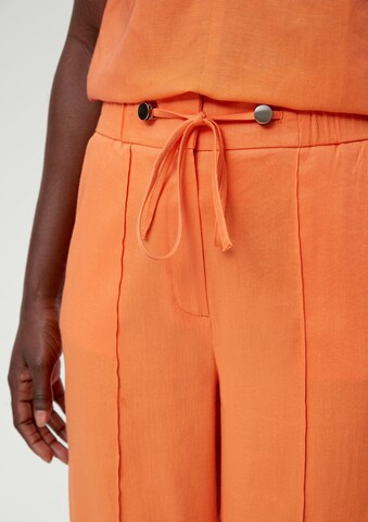 s.Oliver BLACK LABEL Regular Hose in Orange