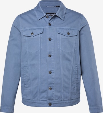 Men Plus Jacke in Blau: Vorderseite