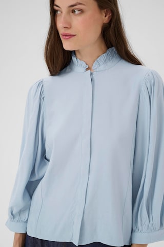 KAREN BY SIMONSEN Bluse 'KBDenise' in Blau