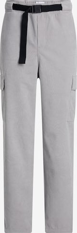 Calvin Klein Jeans Loosefit Hose in Grau: predná strana