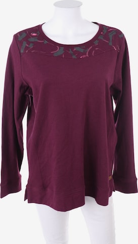 s'questo Sweatshirt & Zip-Up Hoodie in XL in Purple: front