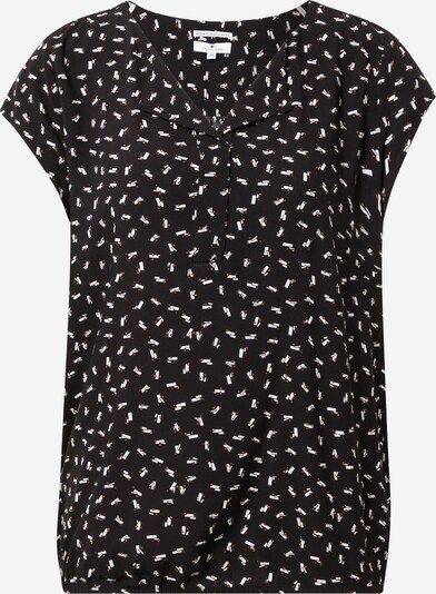 TOM TAILOR Blouse in de kleur Koraal / Zwart / Wit, Productweergave