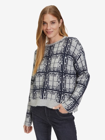 Pull-over Betty & Co en gris : devant