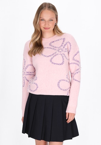 MYMO Trui 'Young Fashion' in Roze: voorkant
