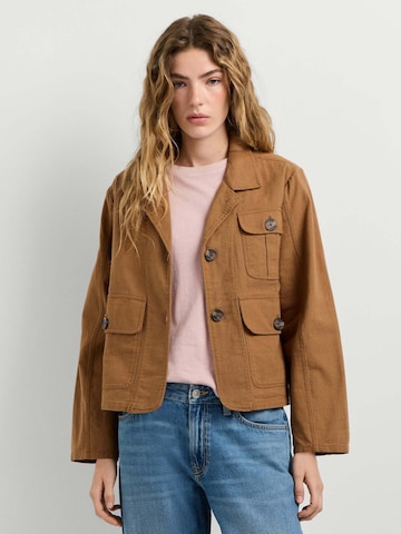 Cappotto di mezza stagione di Pepe Jeans in marrone: frontale