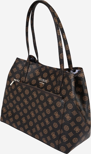 GUESS Shopper torba 'VIKKY' u smeđa / tamno smeđa, Pregled proizvoda