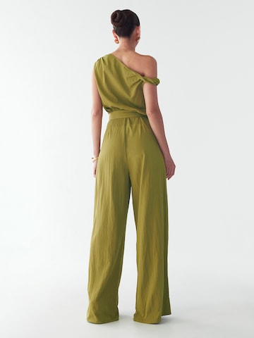 BWLDR Jumpsuit 'Mariah' in Green: back