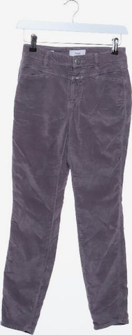 Closed Pants in XXS in Purple: front