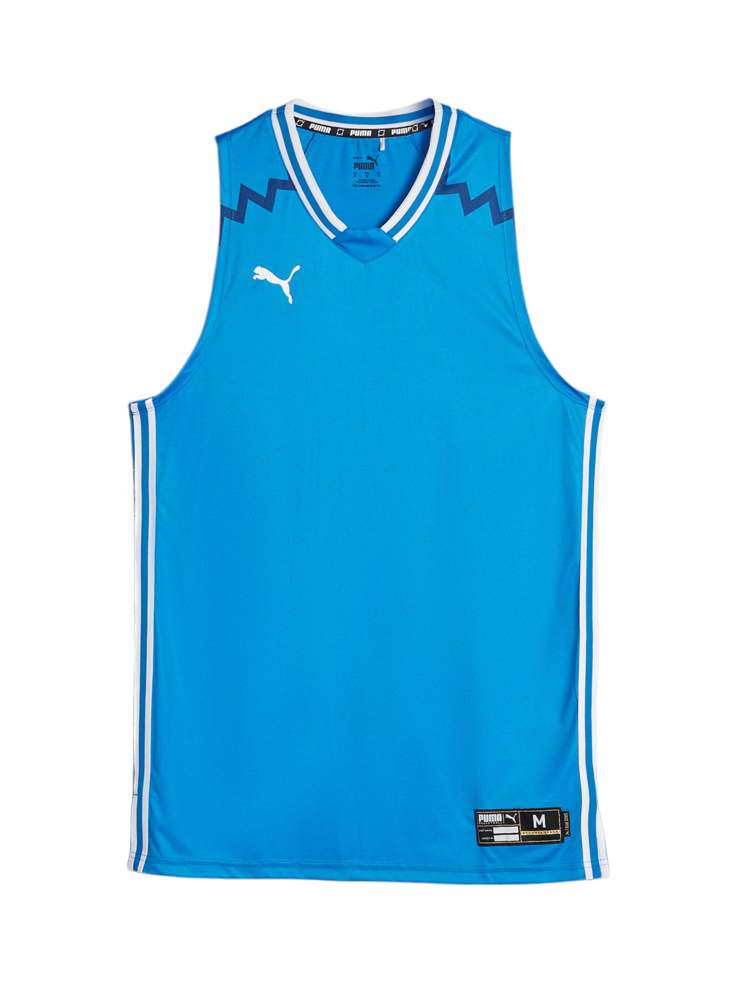 PUMA Trikot 'Hoops Team Game' in Blau: Vorderseite