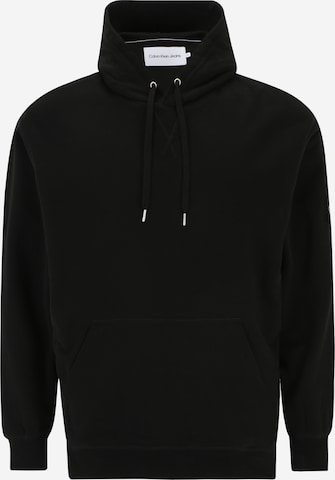 Calvin Klein Jeans Plus Sweatshirt in Black: front
