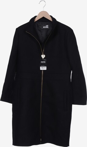 Love Moschino Jacket & Coat in L in Black: front