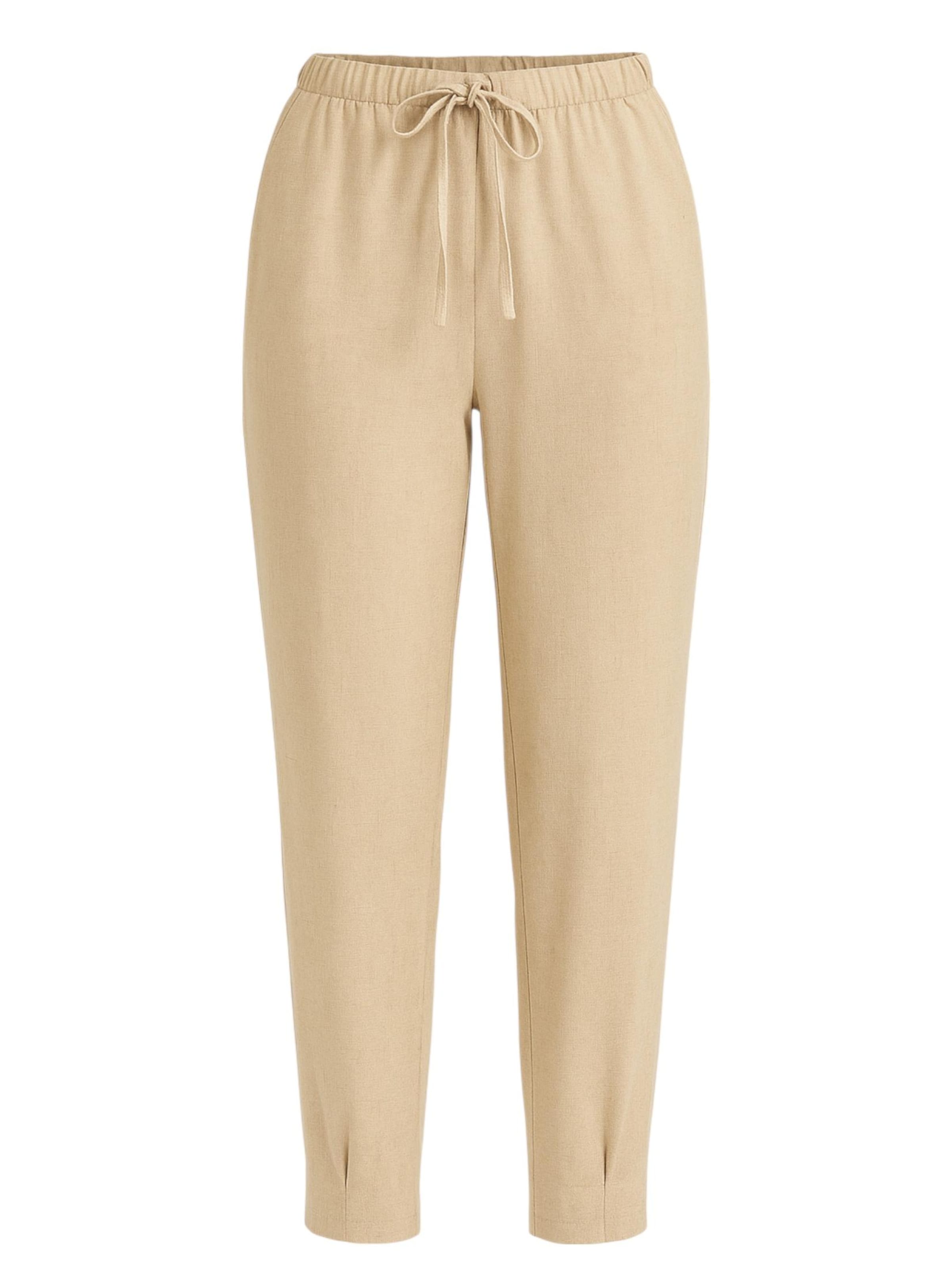 fashionshowcase regular Bukser 'ELIN' i beige: forside