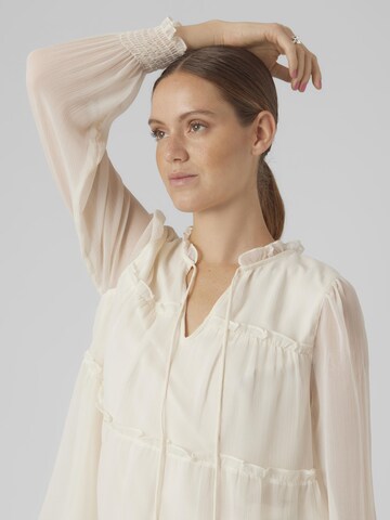VERO MODA Bluse 'VANESSA' in Beige
