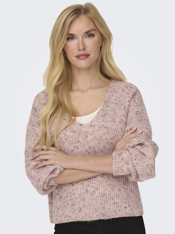 ONLY Pullover 'Veneda' in Pink
