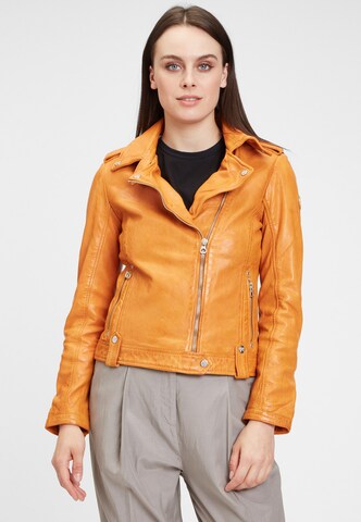 Gipsy Bikerjacke 'GWFavorit' in Orange: predná strana