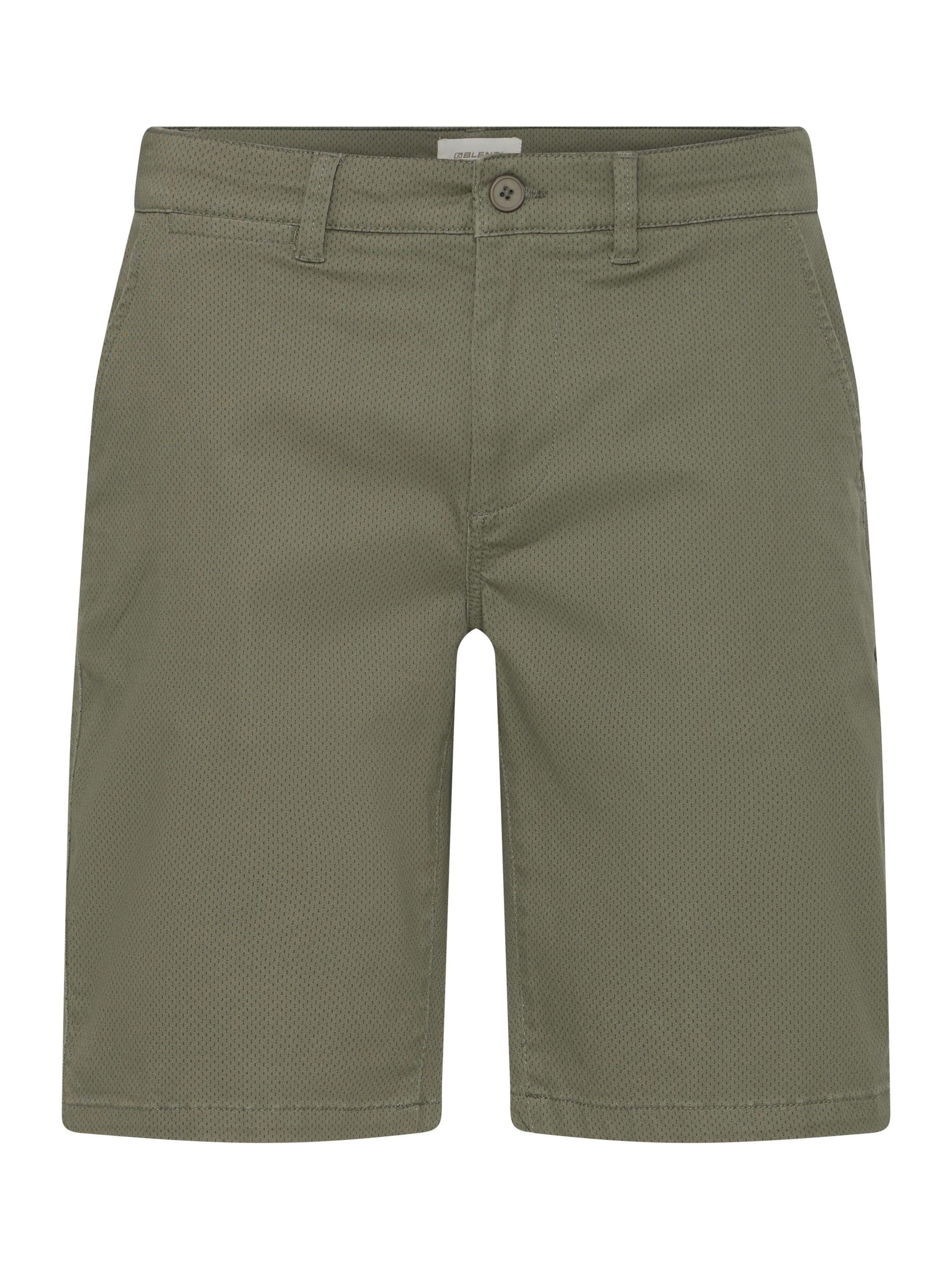 Coupe slim Pantalon chino ' BHMason ' BLEND en vert : devant