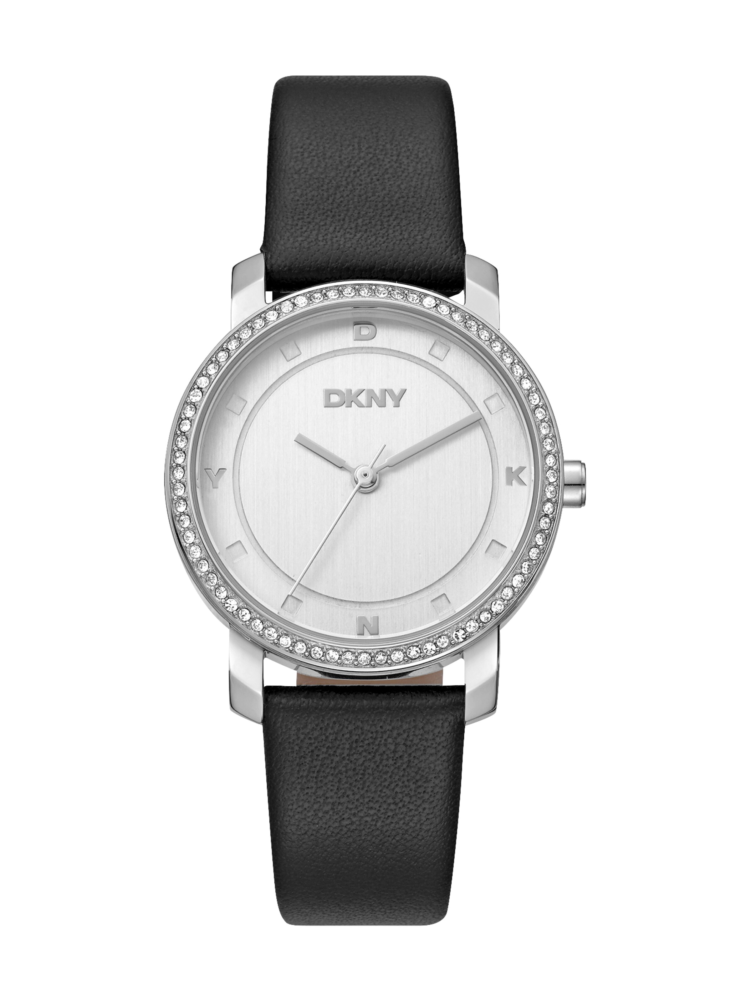 DKNY Analog Watch 'Astoria Glitz' in Black: front
