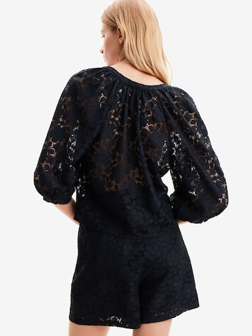 Desigual - Blusa en negro