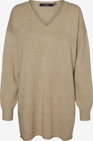 VERO MODAPulover 'GOLD' - bež boja: prednji dio