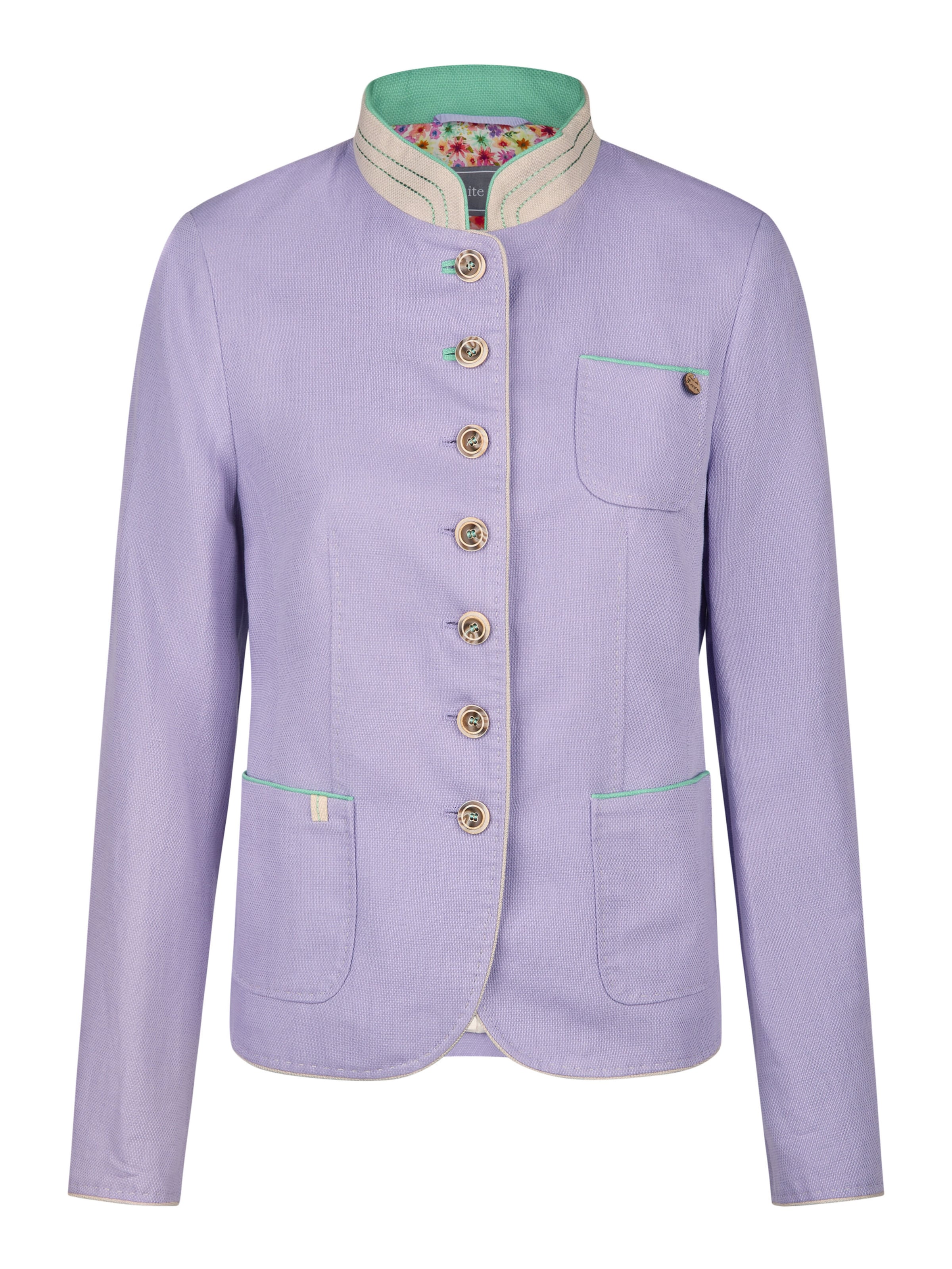 Blazer White Label en violet : devant