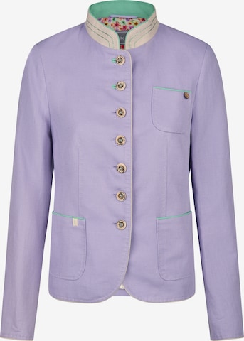 Blazer White Label en violet : devant