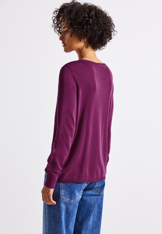 STREET ONE Sweater in Purple