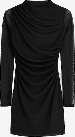 Bershka Dress in Black: front