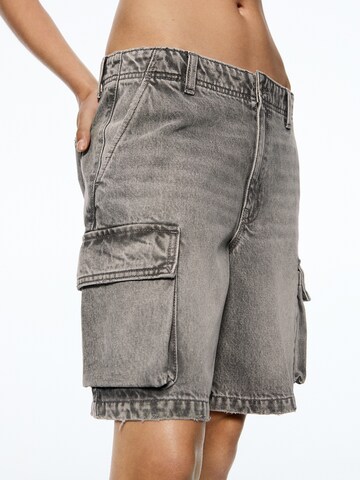 Wide leg Jeans cargo di Pull&Bear in nero