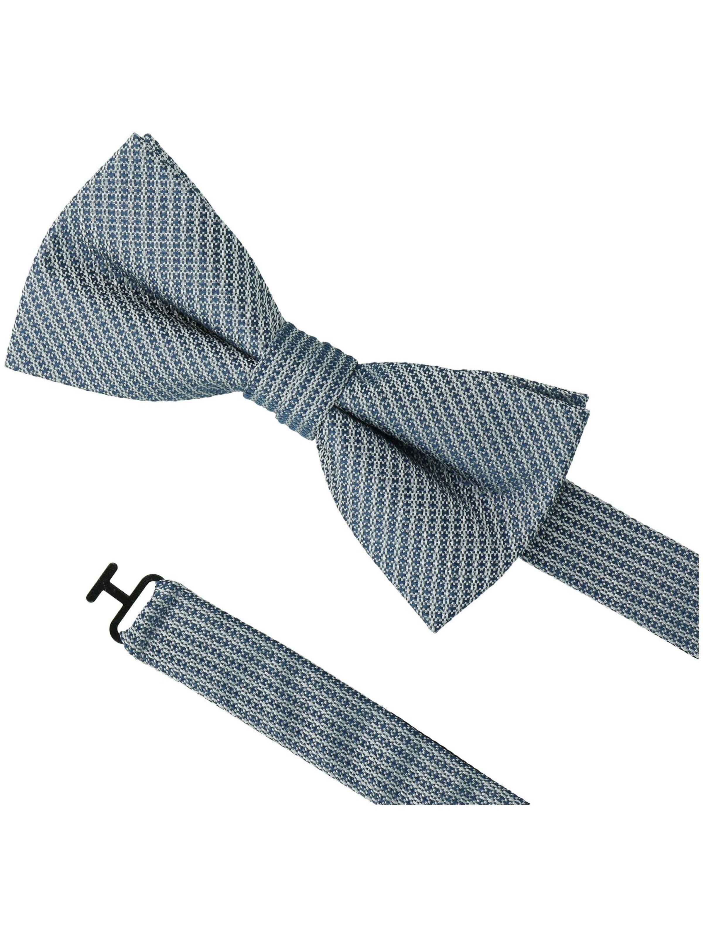 WILLEN Bow Tie 'Pastell Uni' in Blue: front