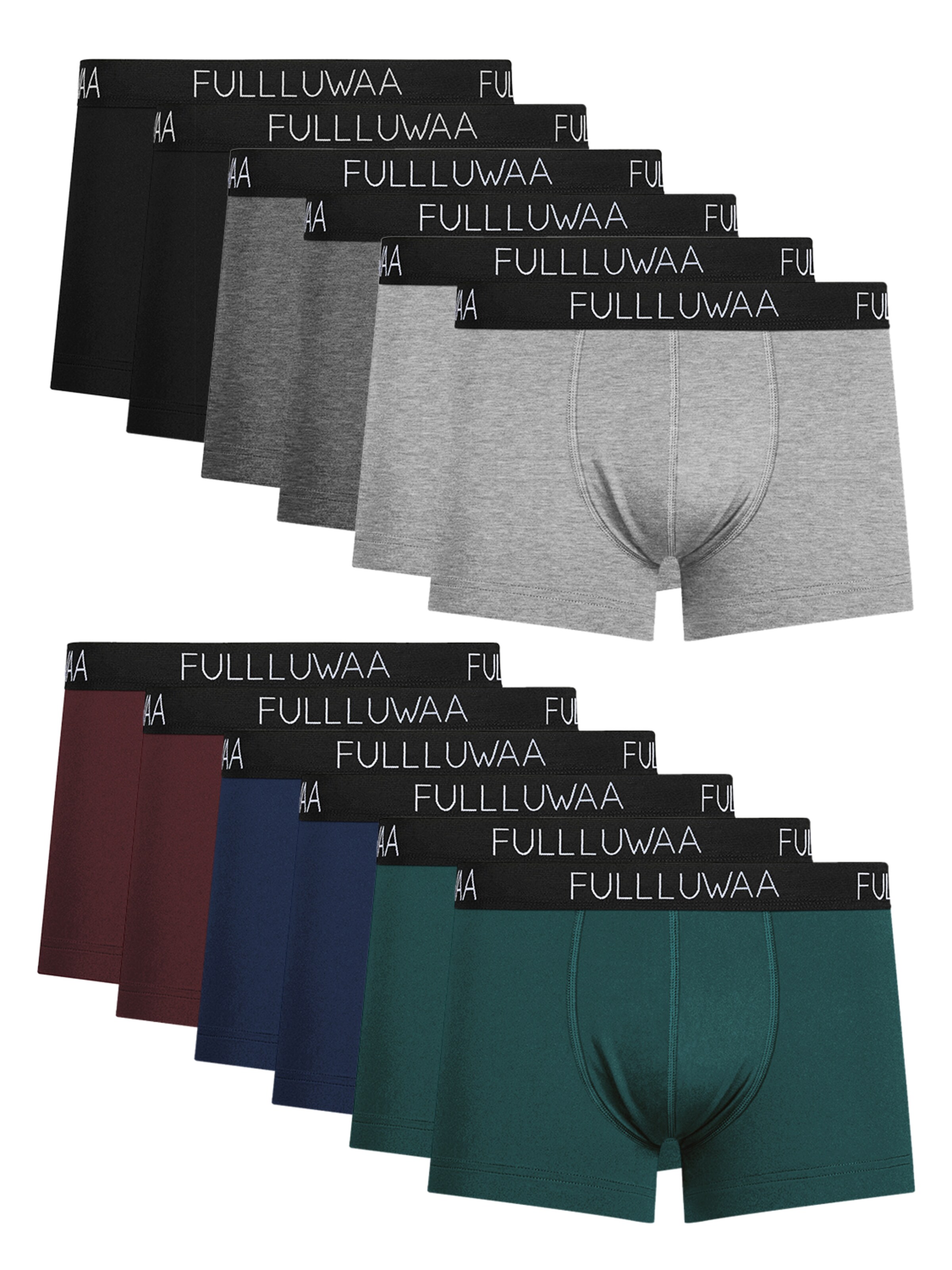 Fullluwaa Boxer shorts 'Fulluwaa Boxer shorts' in Mixed colors: front