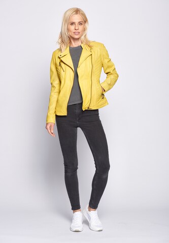 Maze Between-Season Jacket 'Sally' in Yellow