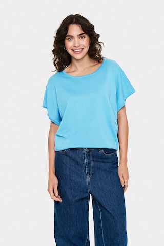 SAINT TROPEZ - Jersey 'MilaSZ' en azul: frente