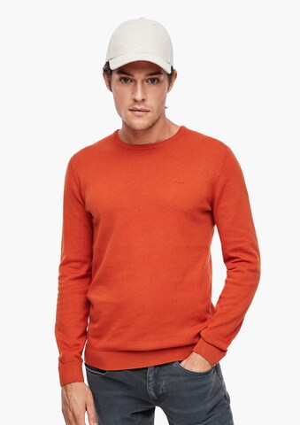 Pull-over s.Oliver en orange : devant