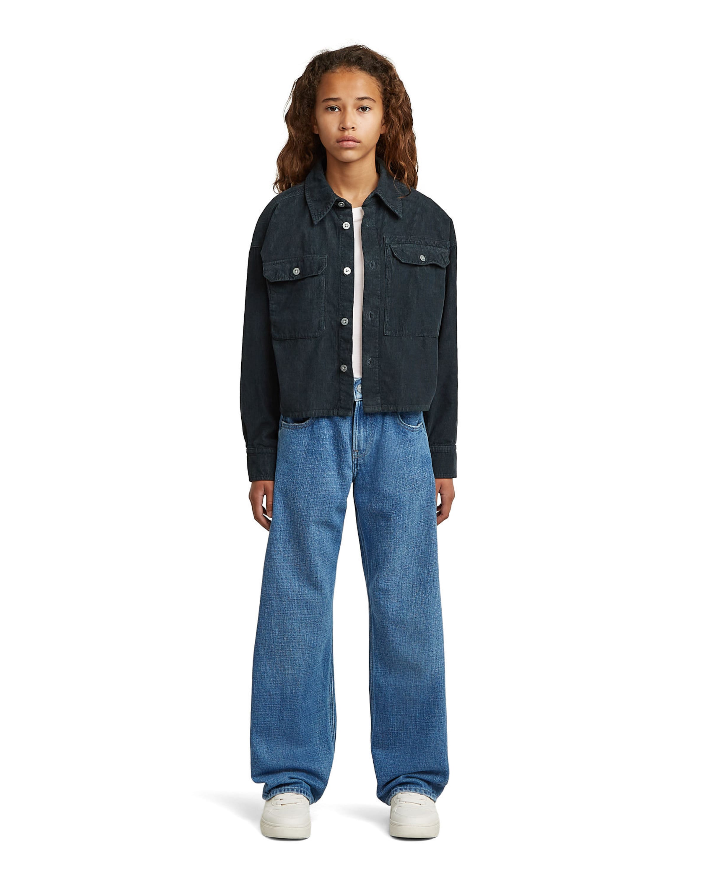 G-STAR Loosefit Jeans - 'Girls Judee Loose Jeans' in Blau