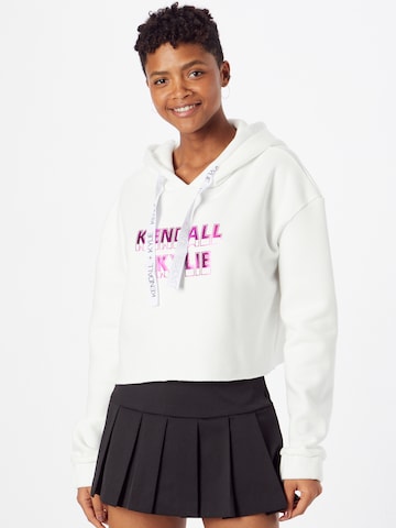 KENDALL + KYLIE Sweatshirt in Weiß: predná strana