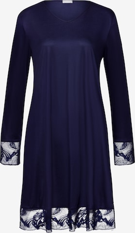 Hanro - Camisola de pijama 'Eva' em azul: frente