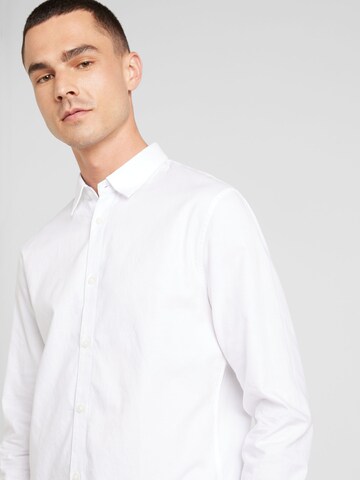 Regular fit Camicia business 'CAMICIA' di ARMANI EXCHANGE in bianco