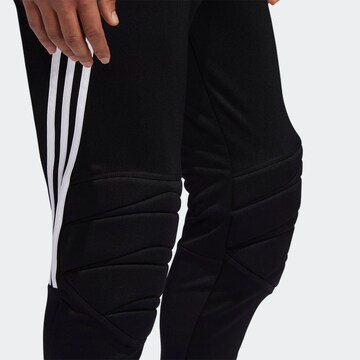 Tapered Pantaloni sport 'Tierro Goalkeeper' de la ADIDAS SPORTSWEAR pe negru