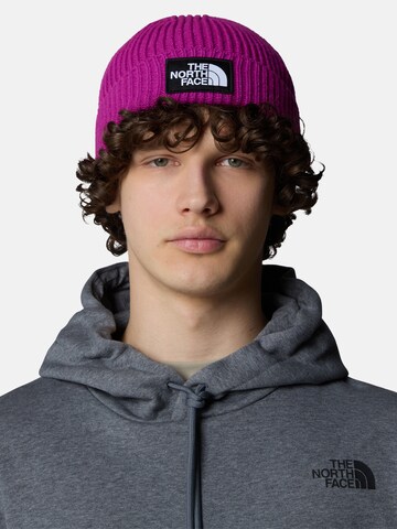 THE NORTH FACE Czapka w kolorze fioletowy