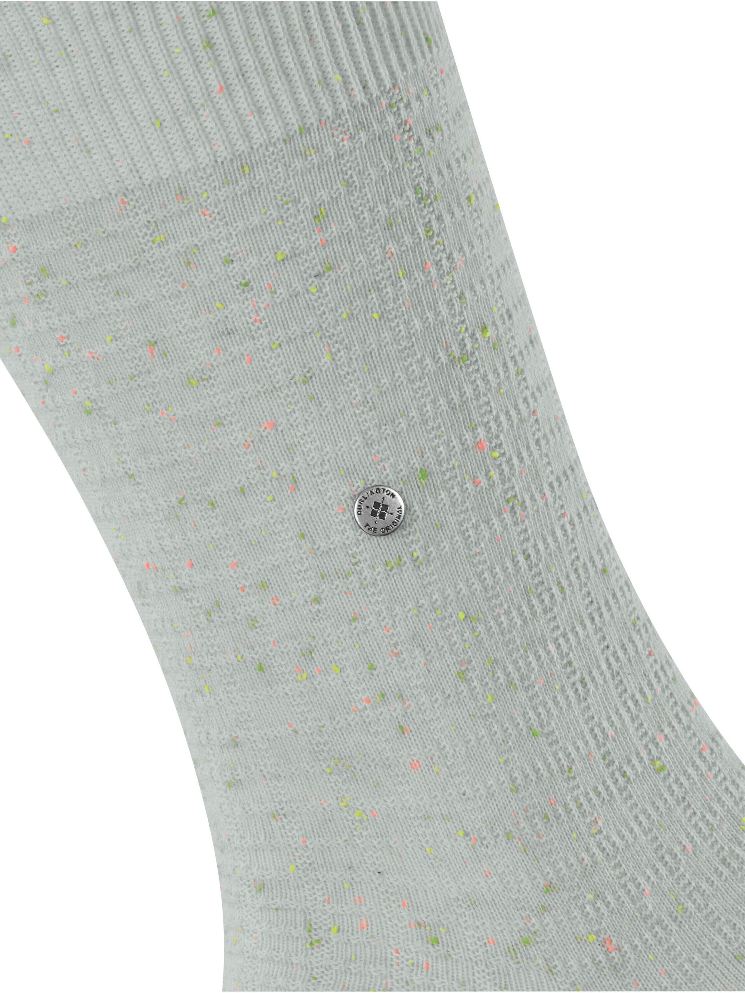 BURLINGTON Socks 'Pixel Pop' in Silver: front