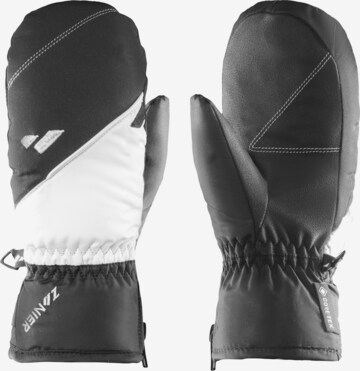 Zanier Gloves in Black: front